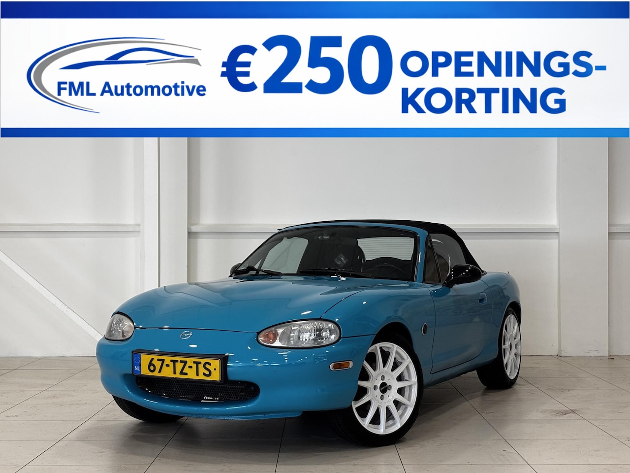 Mazda MX-5 - 1.6i | Unieke kleur | Hardtop | Volledig onderhouden + distributie riem | - AutoWereld.nl