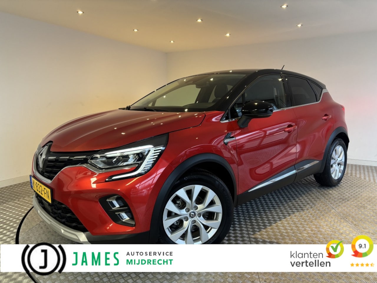 Renault Captur - 1.0 TCe Intens Apple/Android, Parkeersensoren - AutoWereld.nl