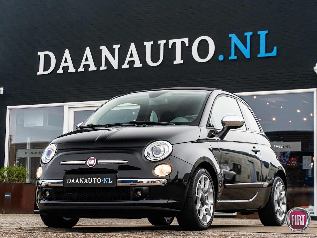 Fiat 500 C - 0.9 TwinAir Lounge Leder Automaat - AutoWereld.nl