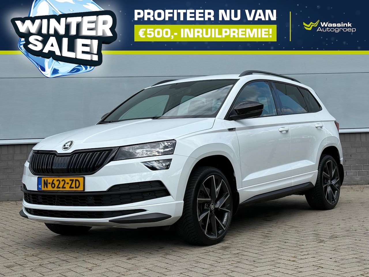 Skoda Karoq - 1.5 TSI 150 pk DSG Sportline Business | WINTERSALE| Stoelverwarming | Cruise Control | - AutoWereld.nl