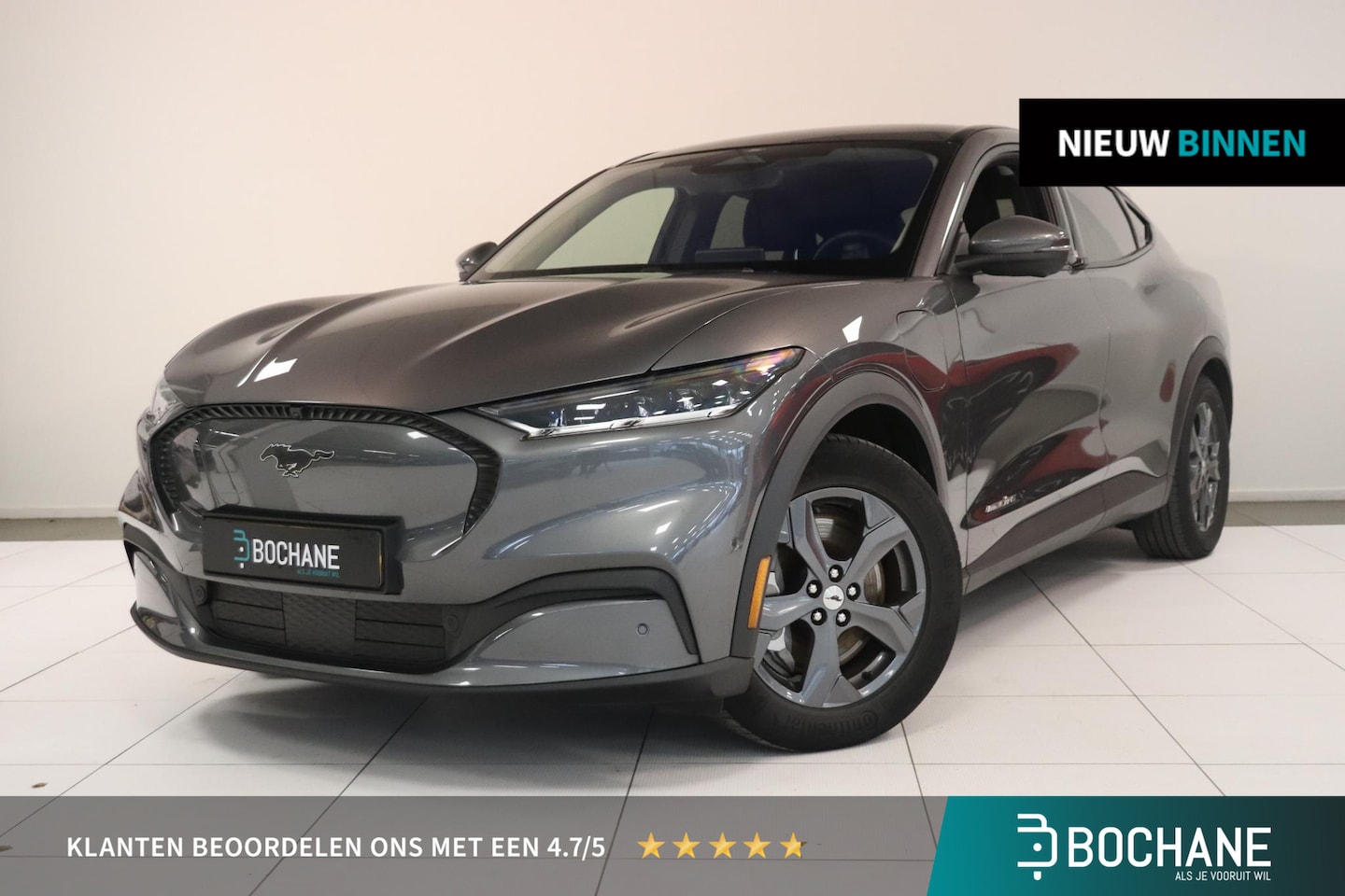 Ford Mustang Mach-E - Extended RWD 98 kWh | Panoramadak | SoH 94,5% | elektr. stoel & achterklep | 360° camera | - AutoWereld.nl