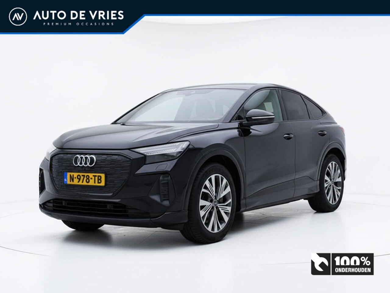 Audi Q4 Sportback e-tron - 40 Launch Edition Advanced Plus 77 kWh | SOH 90% | Sportstoelen | Adaptive cruise | Trekha - AutoWereld.nl