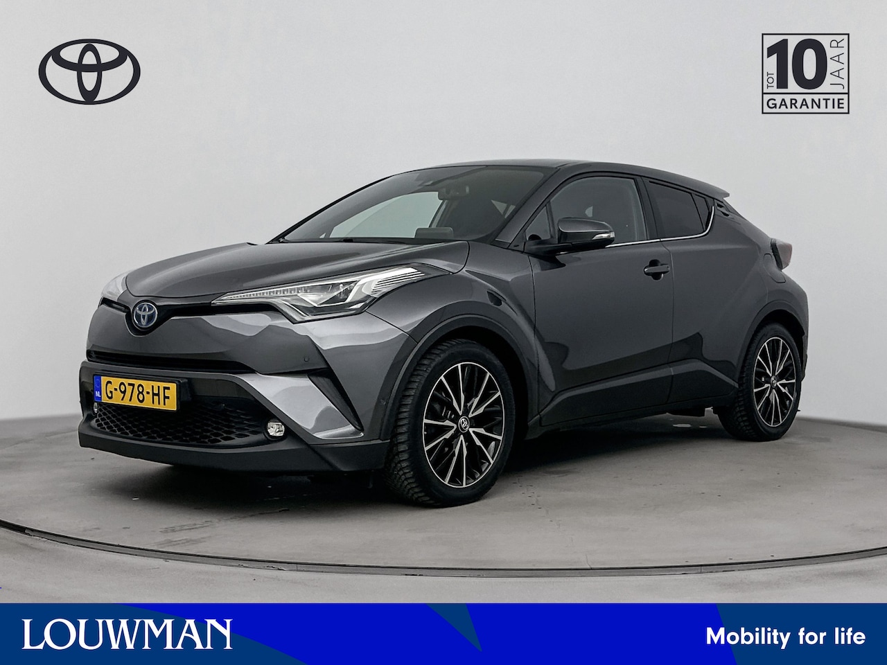 Toyota C-HR - 1.8 Hybrid Style Ultimate | Apple Carplay/android auto scherm | afn. trekhaak - AutoWereld.nl