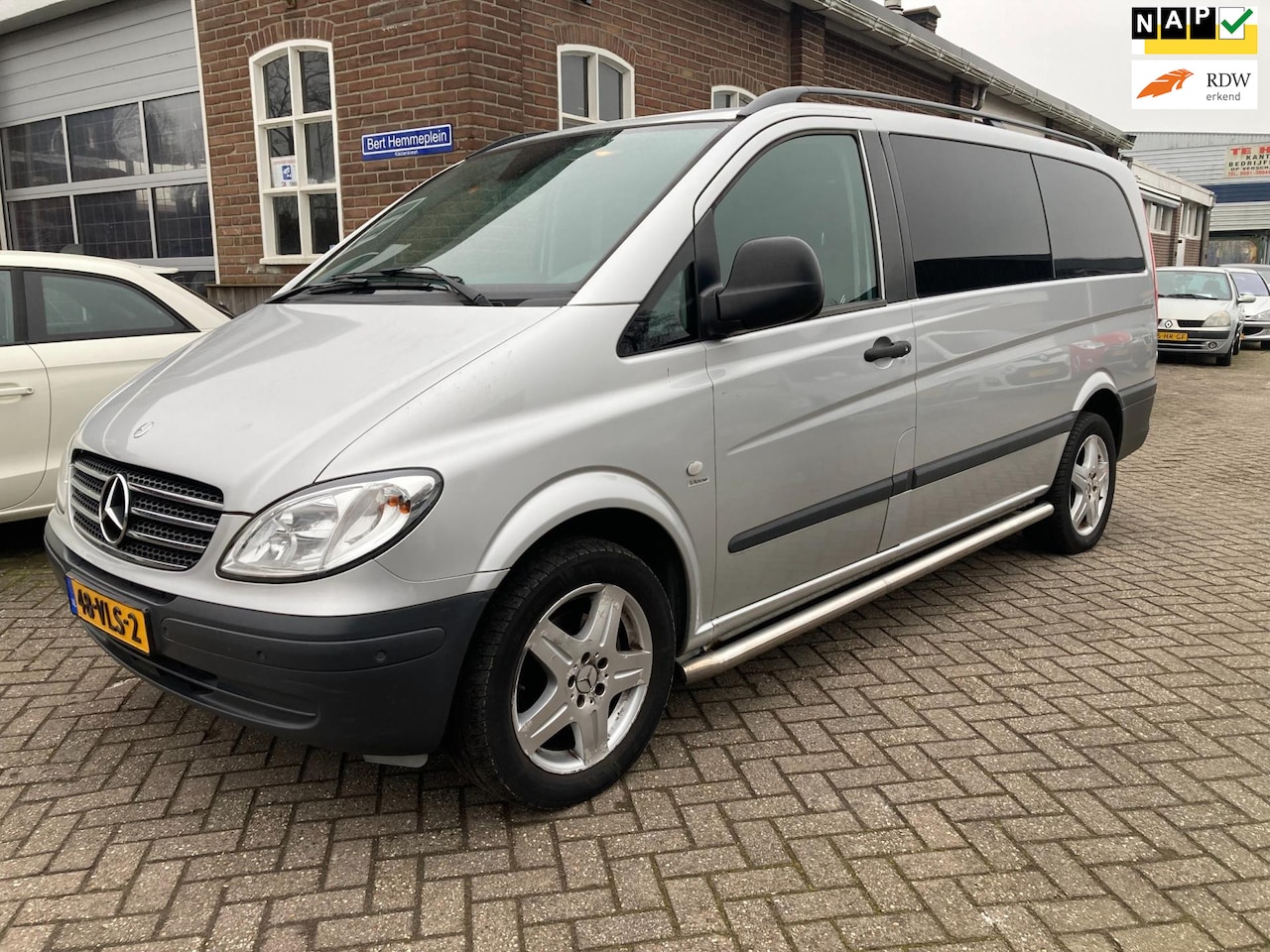 Mercedes-Benz Vito - 109 CDI 320 Lang DC luxe MARGE, Clima, Cruise, PDC, inruil is mogelijk - AutoWereld.nl