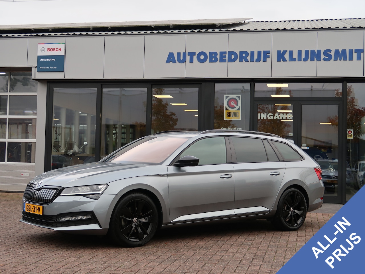 Skoda Superb Combi - 1.4 TSI iV Sportline Business Hybrid - AutoWereld.nl