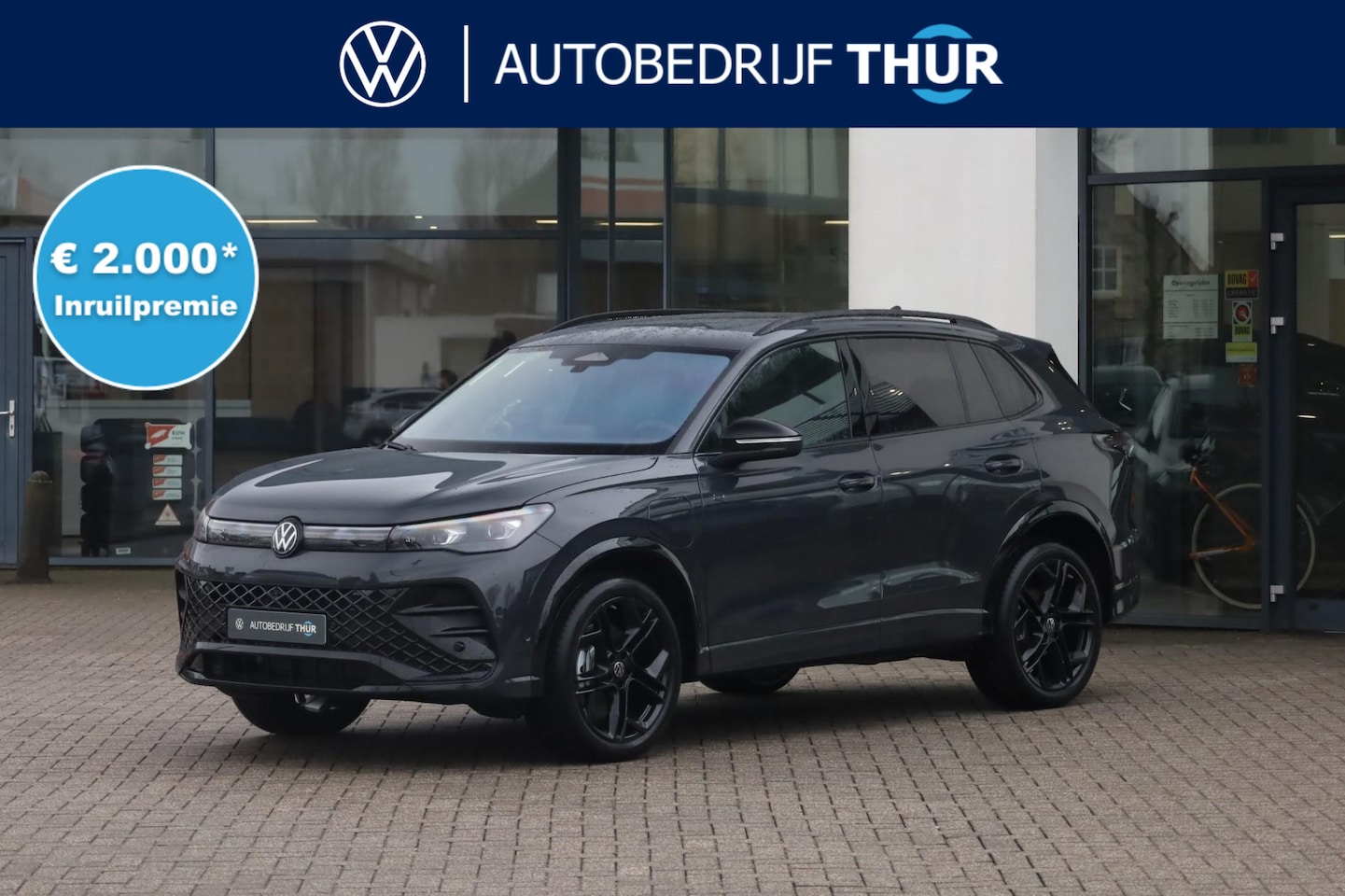 Volkswagen Tiguan - 1.5 eHybrid R-Line Edition 204PK / 150kW LED Matrix IQ.Light, 360° rondomzichtcamera, pano - AutoWereld.nl