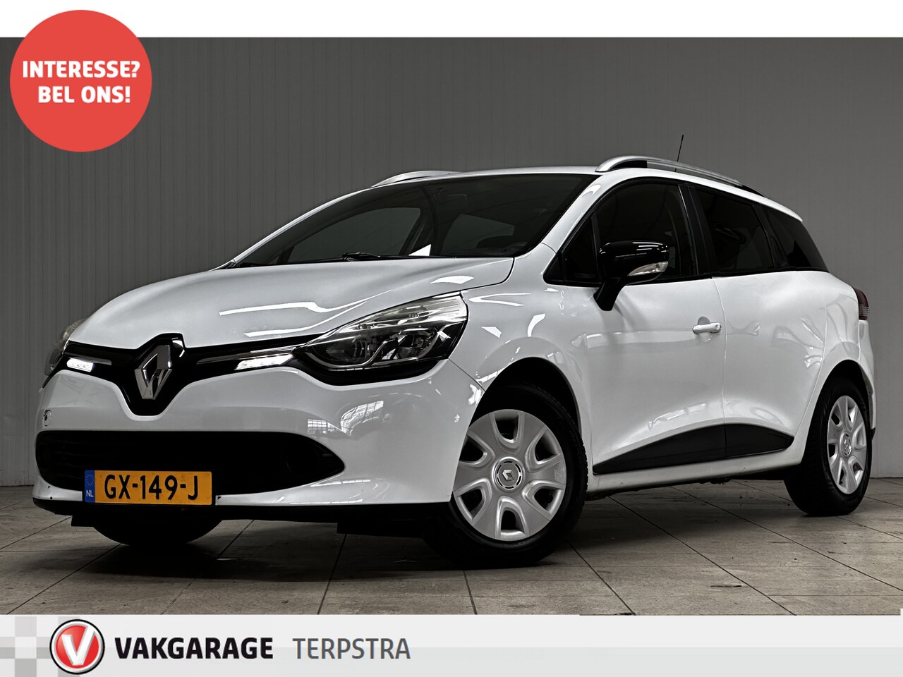 Renault Clio Estate - 1.5 dCi ECO Expression /D-Riem Verv 117.000KM! /Trekhaak! /Navi /Airco /Cruise /Elek. pakk - AutoWereld.nl
