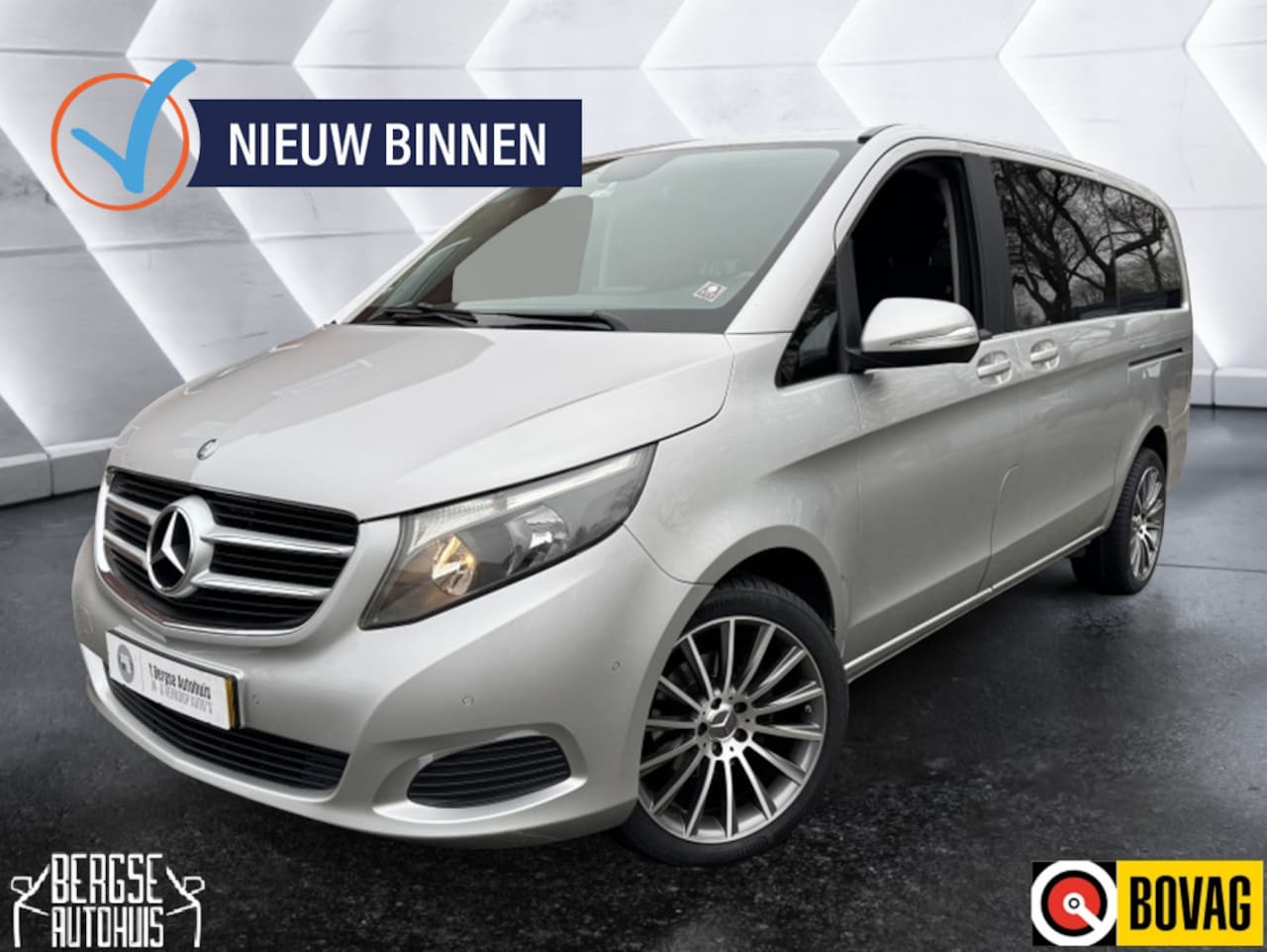 Mercedes-Benz V-klasse - 220d Lang DC Ed Dubbel Cabine 2x Schuifdeur - AutoWereld.nl