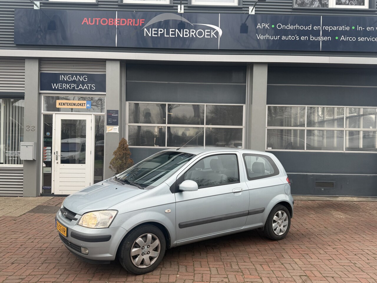Hyundai Getz - 1.6i-16V GLS Airco,Trekhaak,Electr ramen ,Cv - AutoWereld.nl