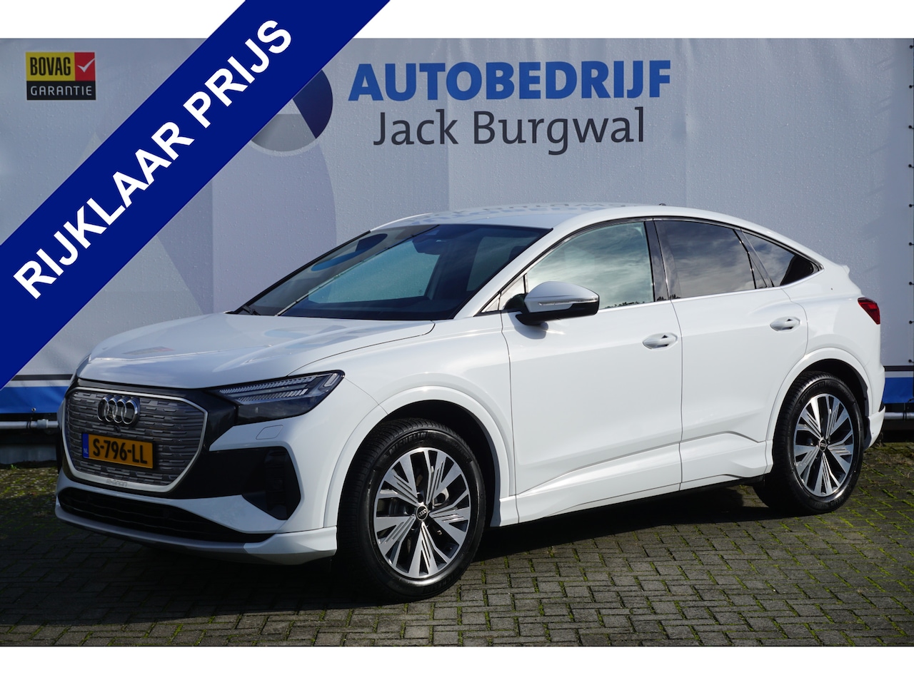 Audi Q4 Sportback e-tron - 40 edition 77 kWh Trekhaak | Leer | Stoelverw. *All in prijs* - AutoWereld.nl
