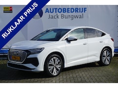 Audi Q4 Sportback e-tron - 40 edition 77 kWh Trekhaak | Leer | Stoelverw. *All in prijs