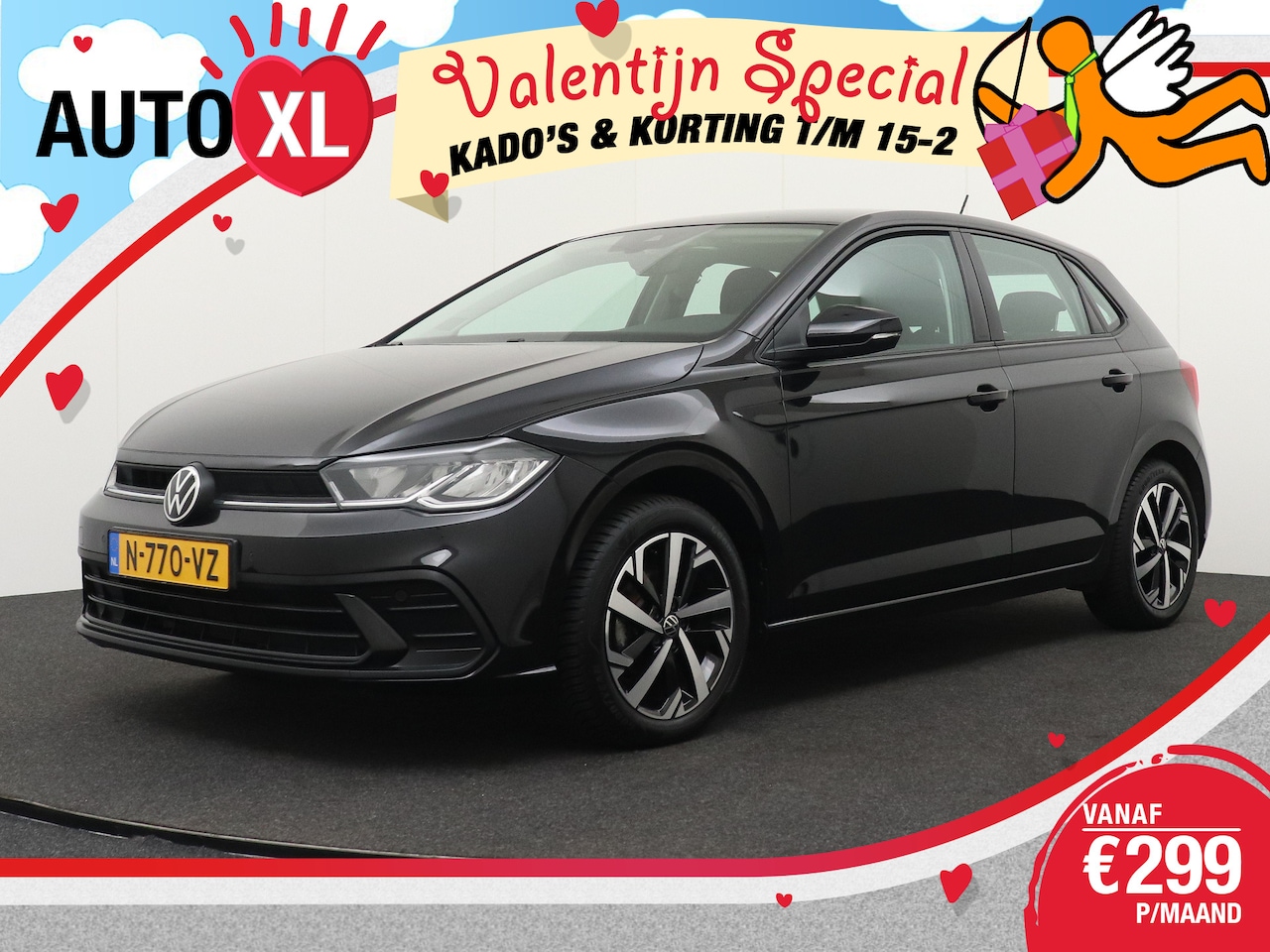 Volkswagen Polo - 1.0 96 PK Aut. TSI Business+ Nieuw-Model Trekhaak Climate - AutoWereld.nl