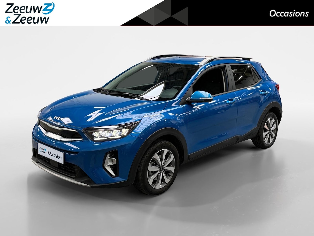 Kia Stonic - 1.0 T-GDi MHEV DynamicPlusLine 1e Eigenaar | dealer onderhouden | navigatie | climate cont - AutoWereld.nl