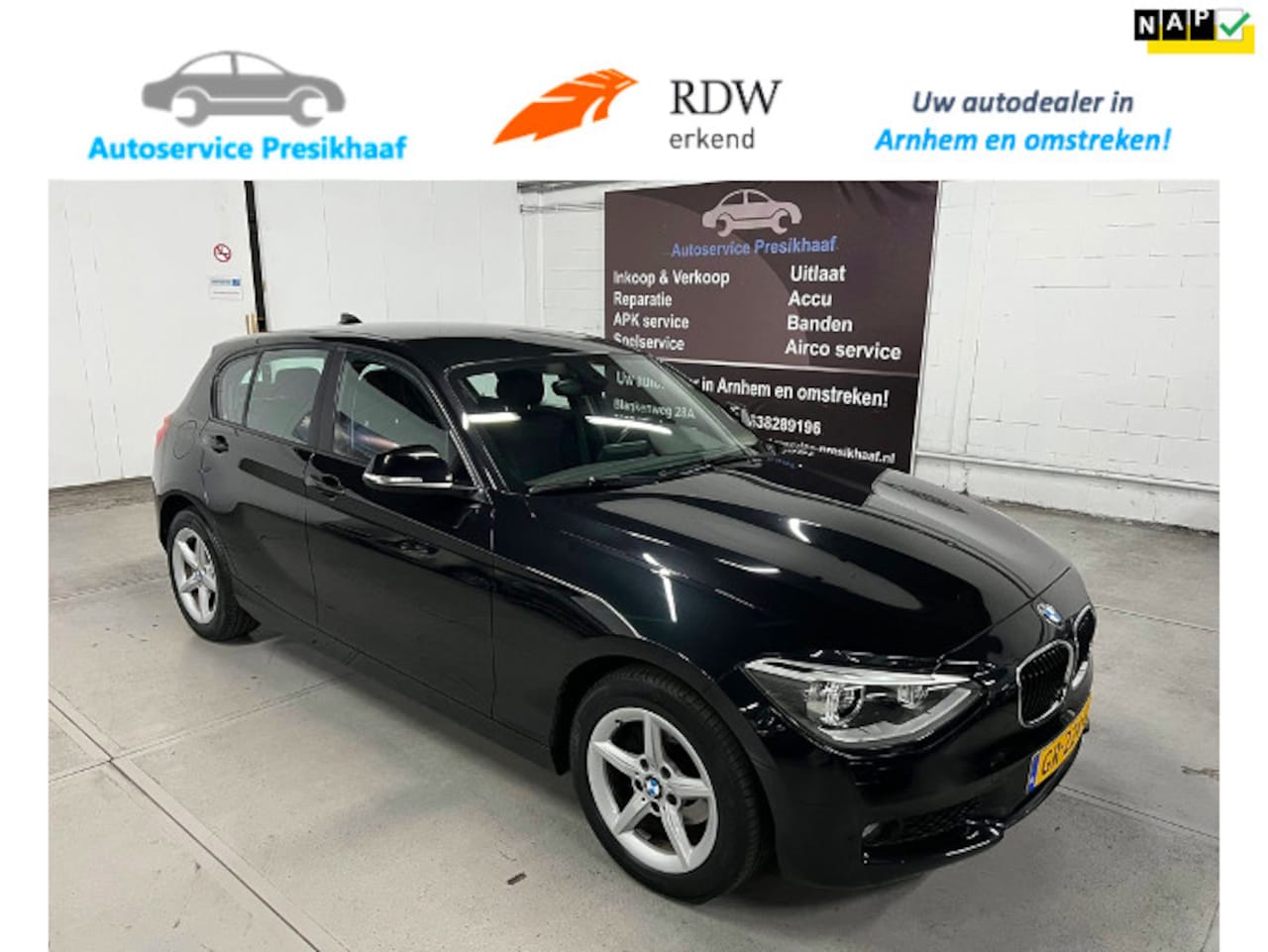 BMW 1-serie - 116i Executive Automaat NAVIGATIE / LM VELGEN - AutoWereld.nl