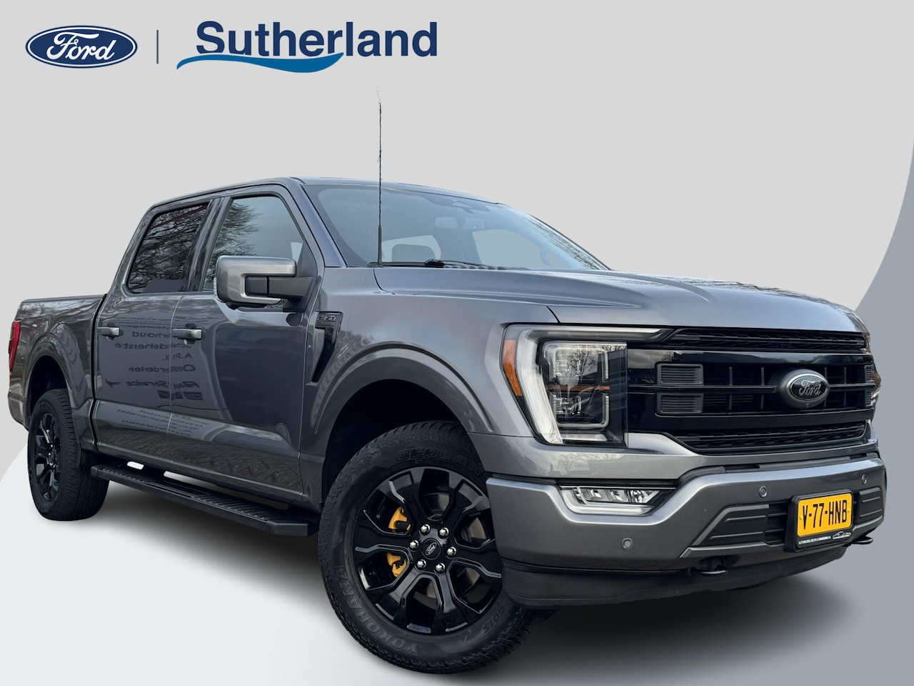 Ford F150 - USA 5.0 V8 SuperCrew Lariat | SCI | 401pk | Automaat | 5 persoons  | Grijs kenteken | Lede - AutoWereld.nl