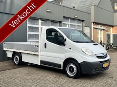 Opel Vivaro - 2.0 CDTI L2H1 Pick-up Open laadbak Airco Cruise controle 3-persoons Euro 5 P-up Bpm vrij v
