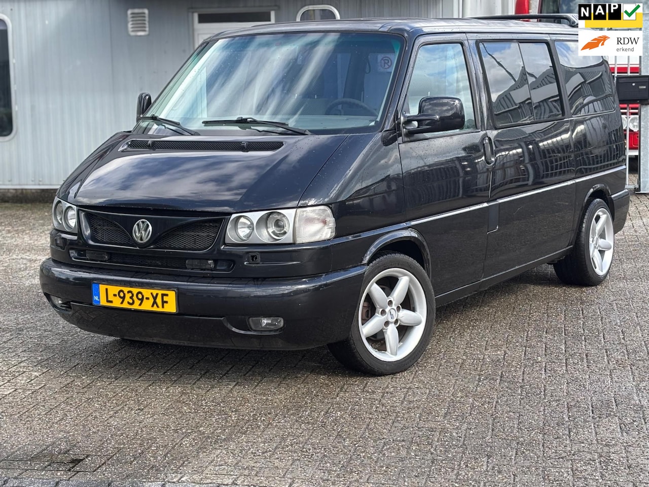 Volkswagen Transporter - 2.8 V6 8-persoons, Airco, Stoelvw, Nwe APK, Nwe banden! - AutoWereld.nl