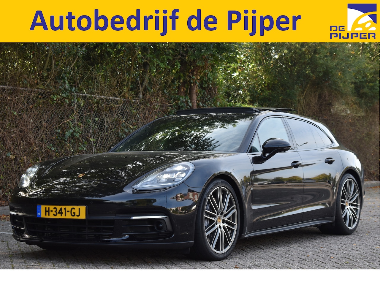 Porsche Panamera Sport Turismo - 4 3.0 | 400 pk | Open dak | Camera | Keyless | Luchtvering | Bose | Full LED | 21" - AutoWereld.nl