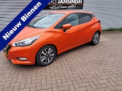 Nissan Micra - 0.9 IG-T N-Connecta | Camera | Navi | Stoelverwarming | Keyless | Privacy Glas | LM Velgen