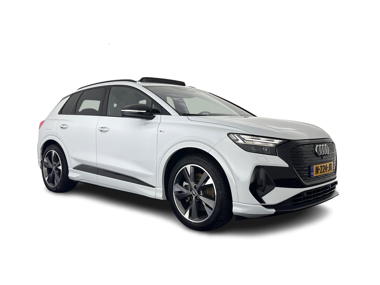 Audi Q4 e-tron - 40 Launch edition S Competition 77 kWh [ 3-Fase ] {SOH-90%} (INCL.BTW) *HEAT-PUMP | PANO | - AutoWereld.nl