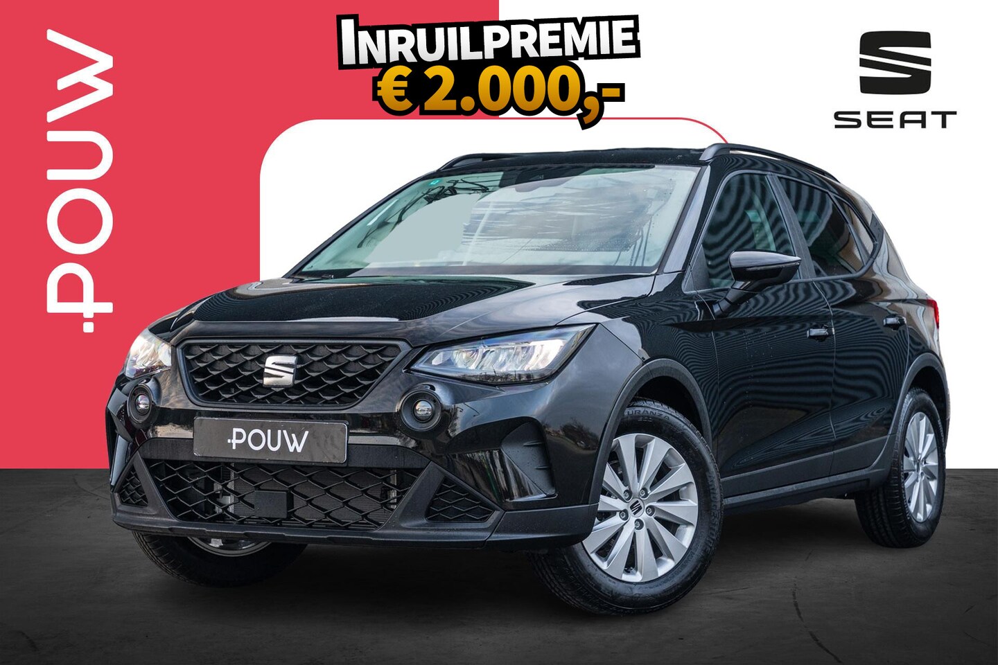 SEAT Arona - 1.0 EcoTSI 95pk Style Business Connect | 16" Velgen - AutoWereld.nl