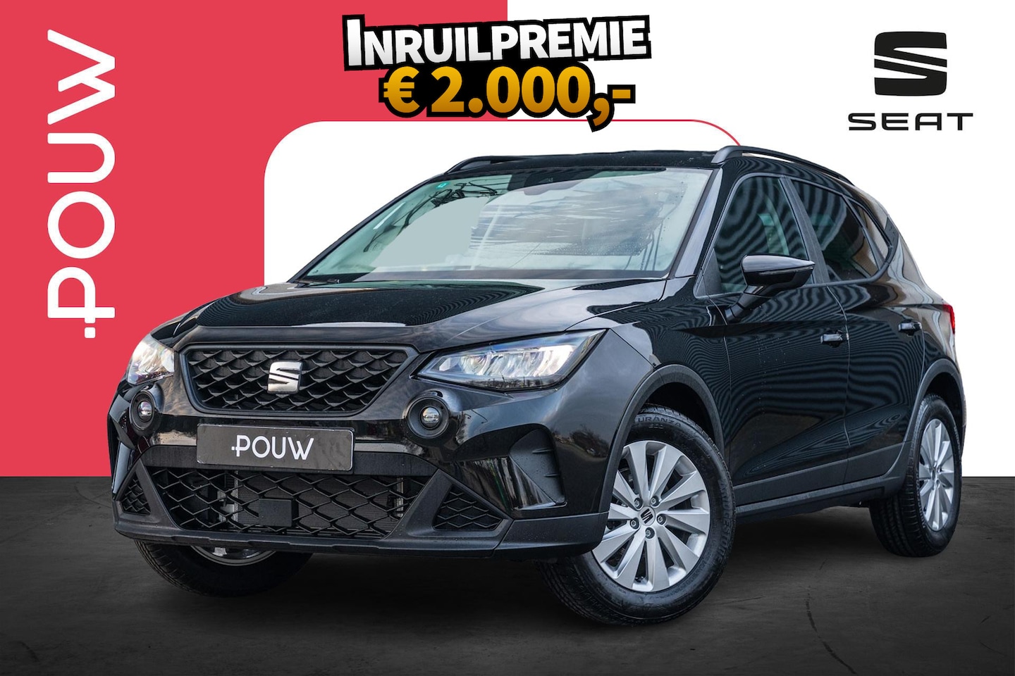 SEAT Arona - 1.0 EcoTSI 95pk Style Business Connect | 16" Velgen - AutoWereld.nl
