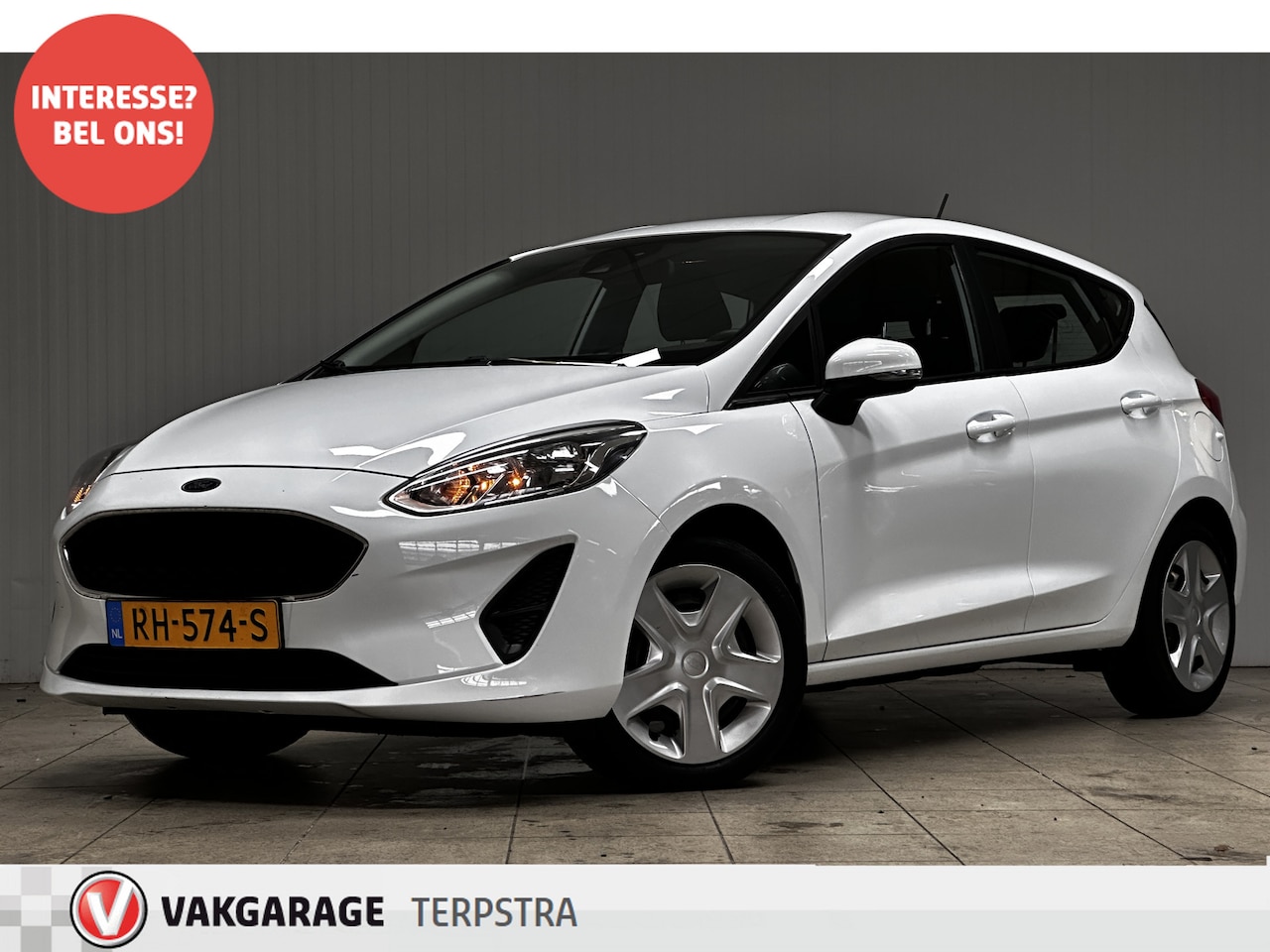 Ford Fiesta - 1.1 Trend /Android Auto /Lane Assist /DAB+! /Airco /Cruise /Elek. pakket /C.V. afstand /Bl - AutoWereld.nl