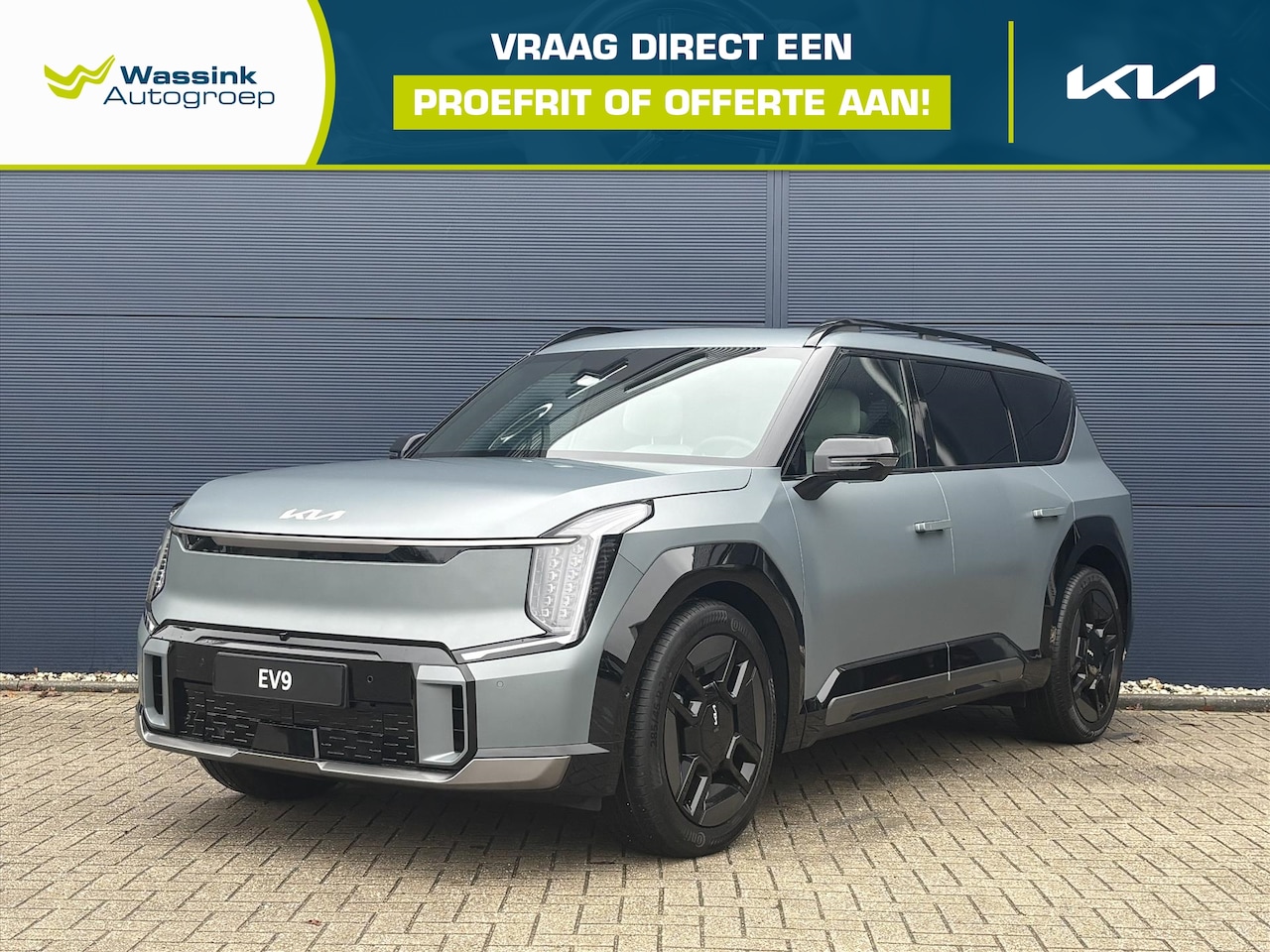 Kia EV9 - 99,8kWh 384pk AWD Dual Motor GT-Line | 7-Zits | 360° Camera | Meridian audio | 21 inch GT- - AutoWereld.nl