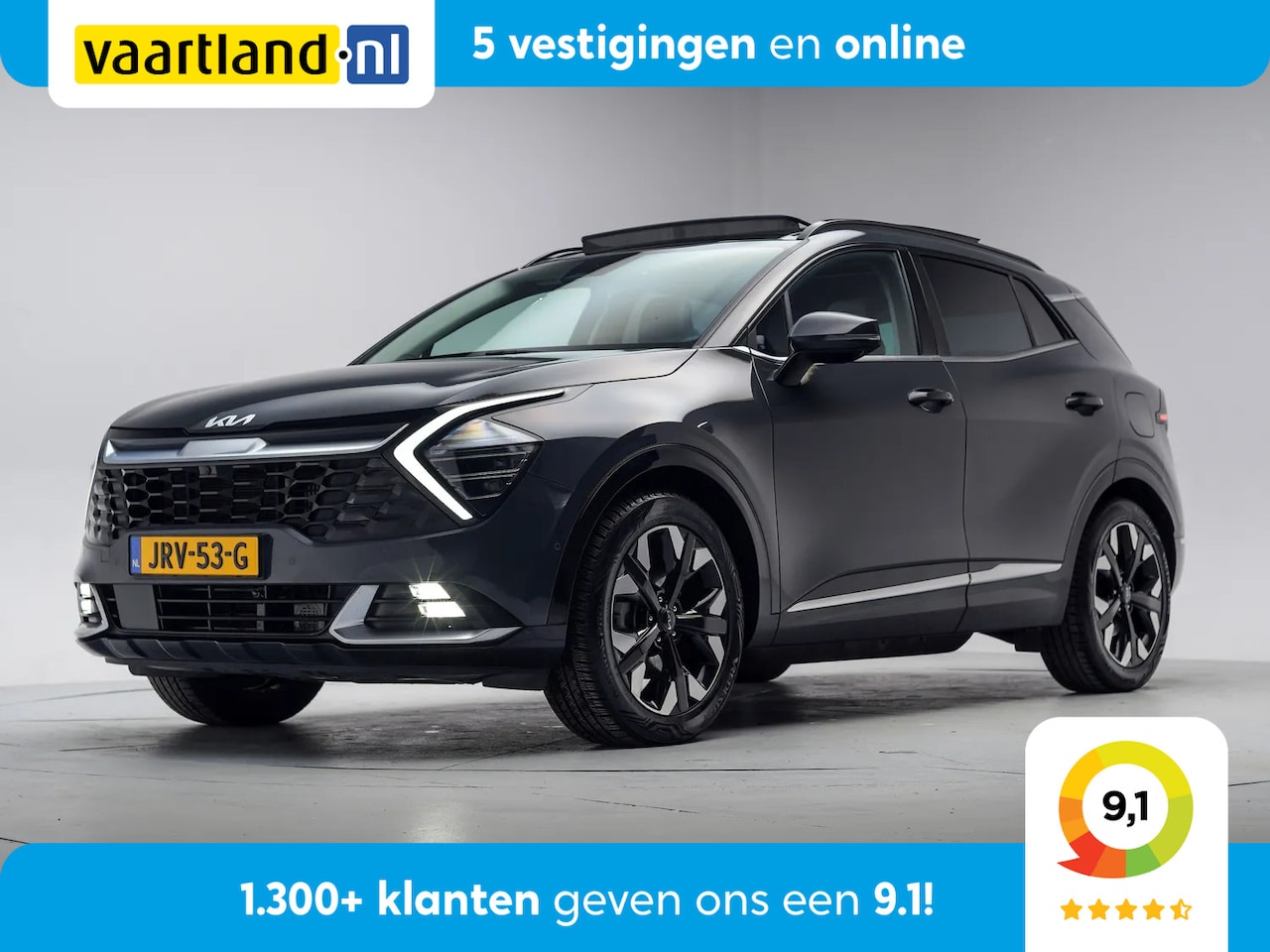 Kia Sportage - 1.6 T-GDi Plug-in Hybrid AWD GT-Line [ Panorama Navi 360°cam Apple/Android ] - AutoWereld.nl
