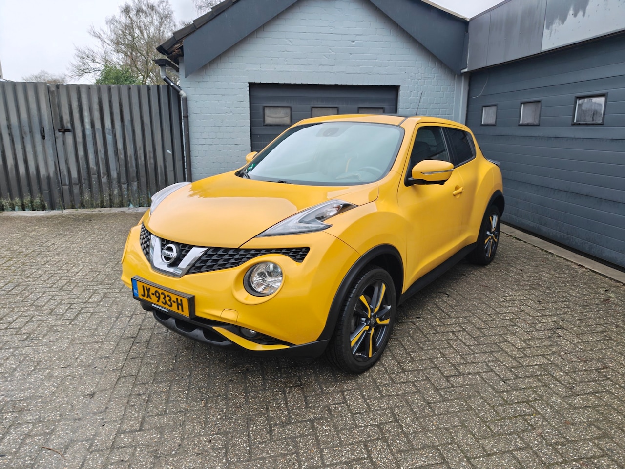 Nissan Juke - 1.2 DIG-T S/S Tekna 1.2 DIG-T S/S Tekna,Cruise control,360 camera,Schuif kanteldak,Climate control,Leder,Isofi - AutoWereld.nl