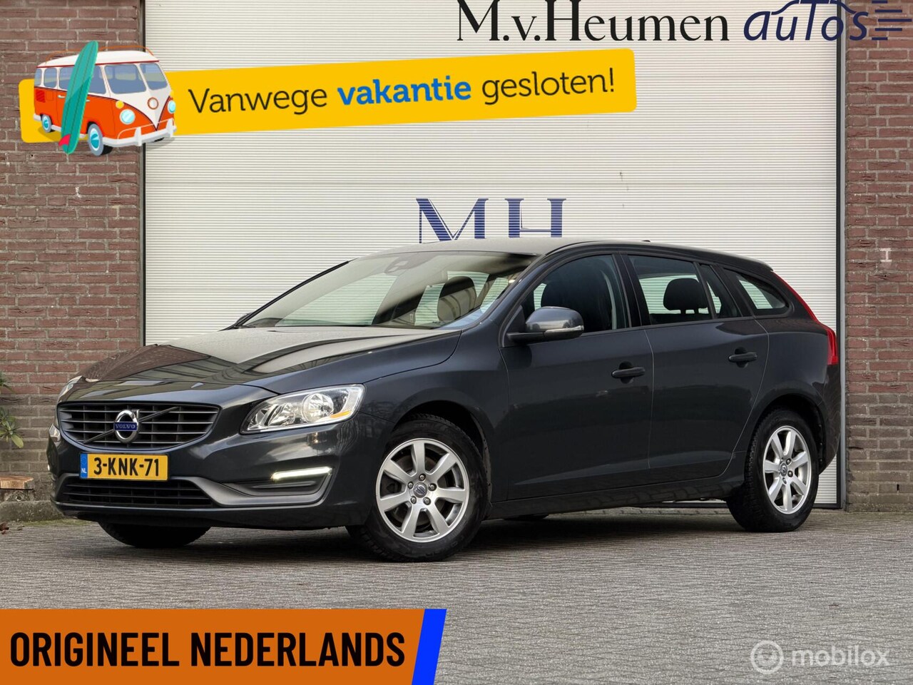 Volvo V60 - T3 150PK ORG NED Climate Cruise Trekhaak - AutoWereld.nl