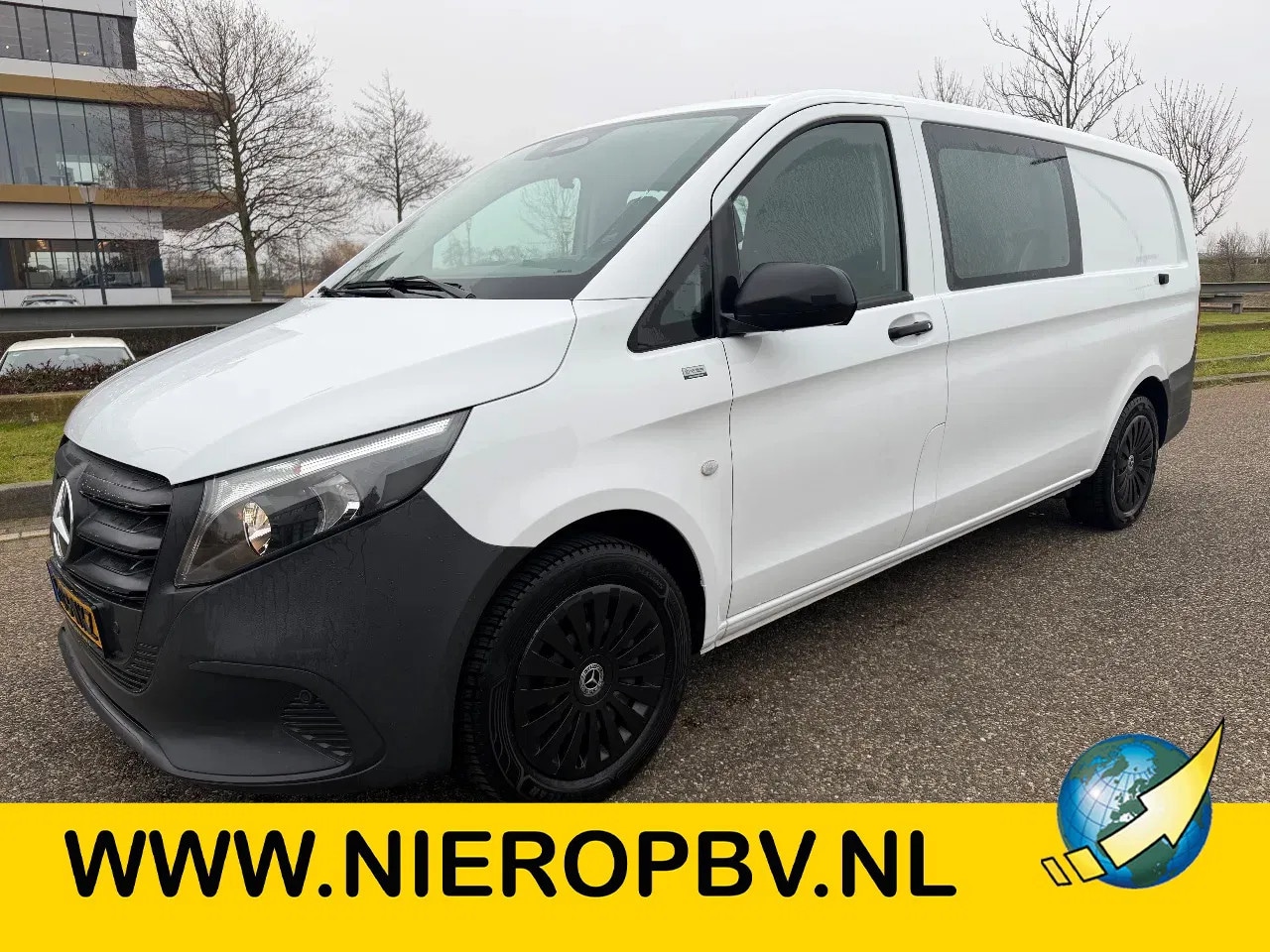 Mercedes-Benz Vito - 116CDI L3H1 Dubbelcabine 6 Pers Automaat Airco Navi Cruisecontrol FACE LIFT BPM VRIJ - AutoWereld.nl