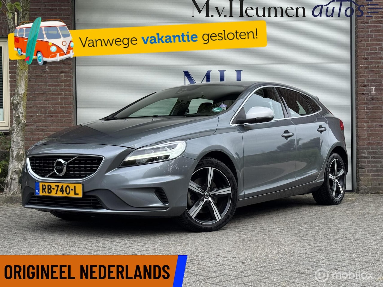 Volvo V40 - 2.0 T4 190PK R-Design Org. NED. Alcantara - AutoWereld.nl