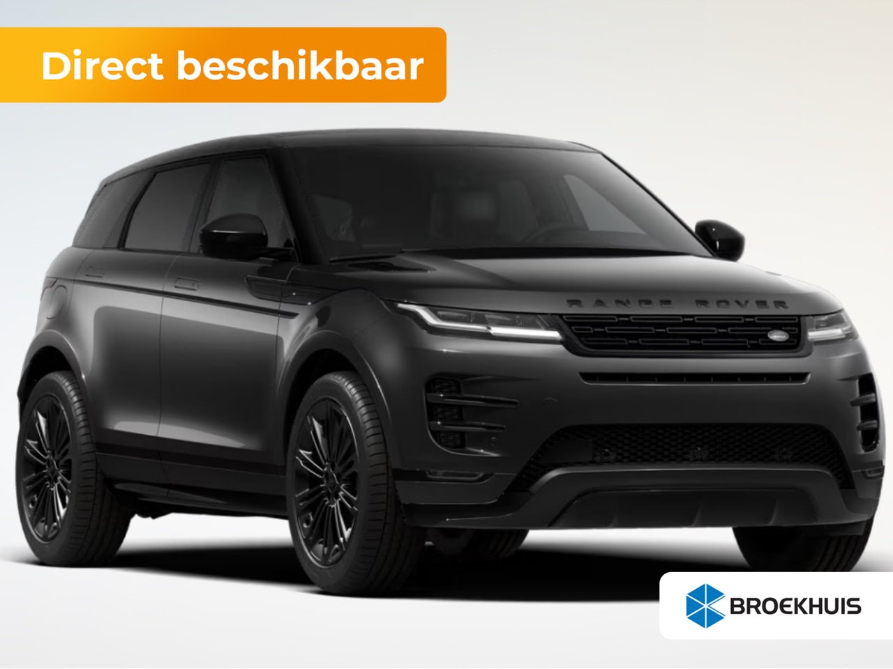 Land Rover Range Rover Evoque - 1.5 P270e PHEV AWD SE Dynamic | 20" 'Style 1085' lichtmetalen velgen, Gloss Black | Achter - AutoWereld.nl