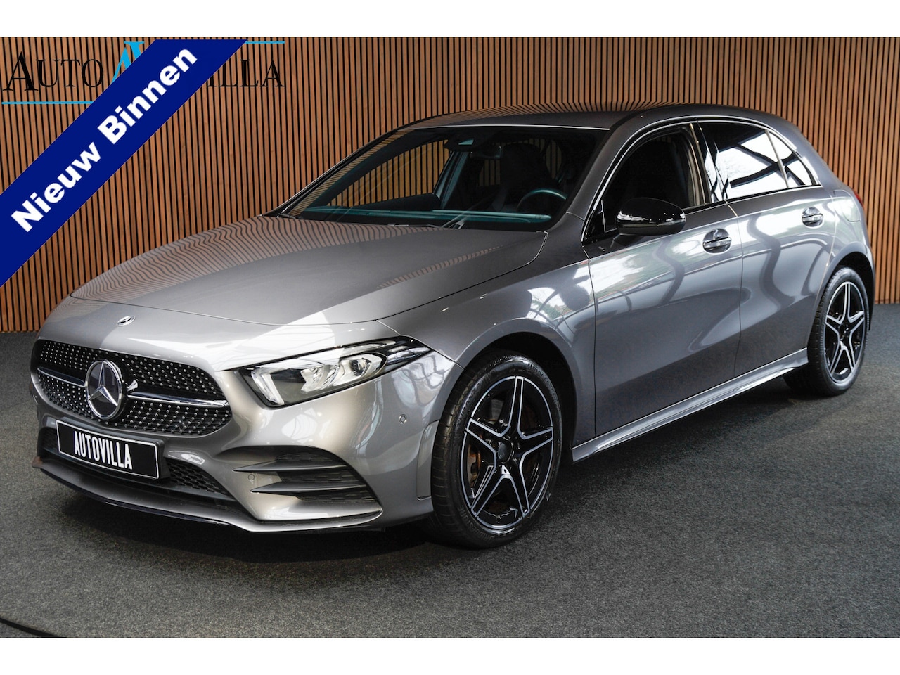 Mercedes-Benz A-klasse - 250e AMG Line Leer Navi PTS LM velgen EQ BTW auto! - AutoWereld.nl