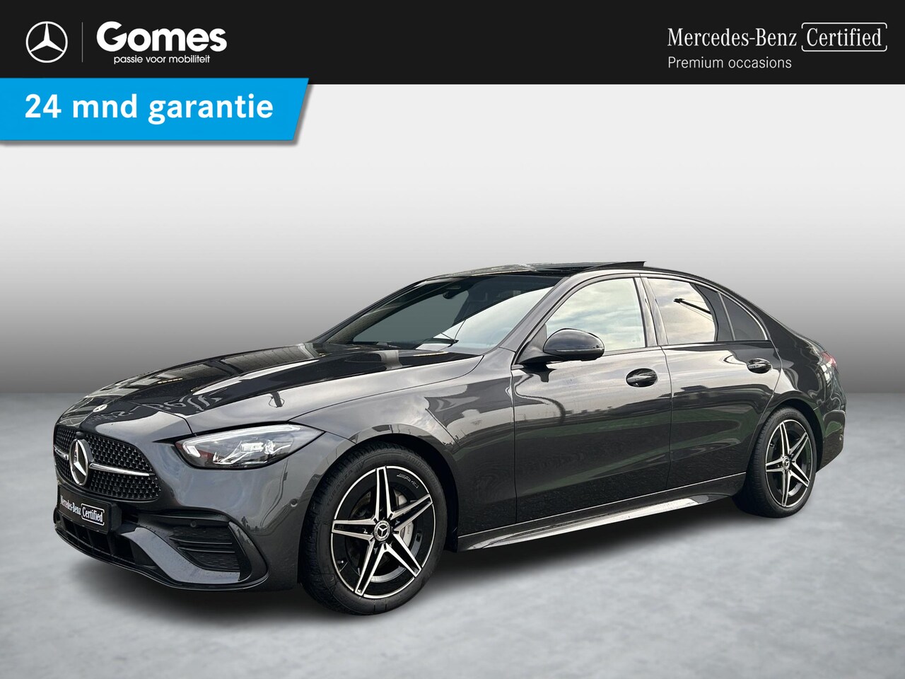 Mercedes-Benz C-klasse - 180 AMG Line | Memory | Panoramadak | LED verlichting - AutoWereld.nl