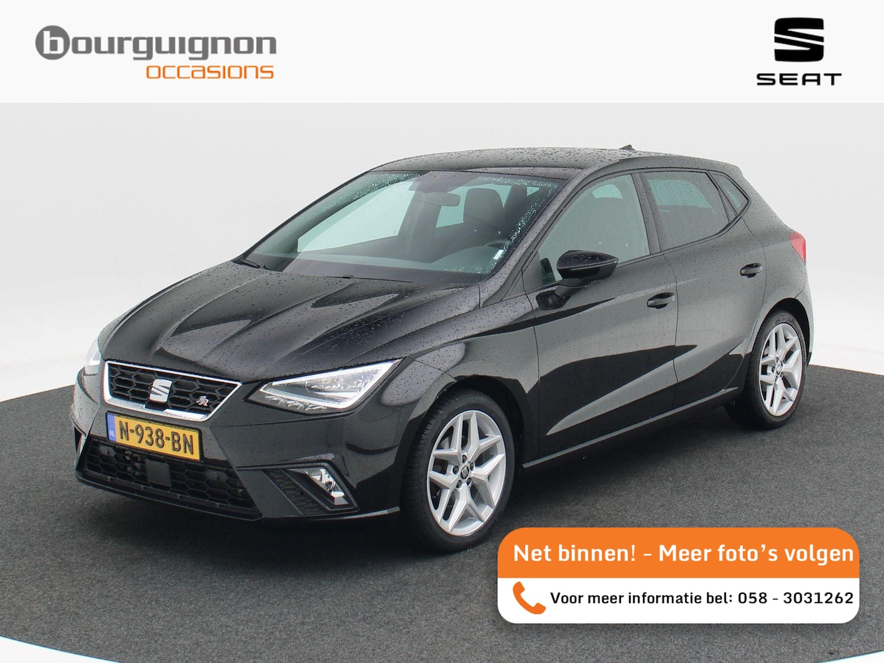 SEAT Ibiza - 1.0 TSi 115 Pk Automaat FR Business Intense Plus | Adaptive Cruise | Climate Control | Sto - AutoWereld.nl