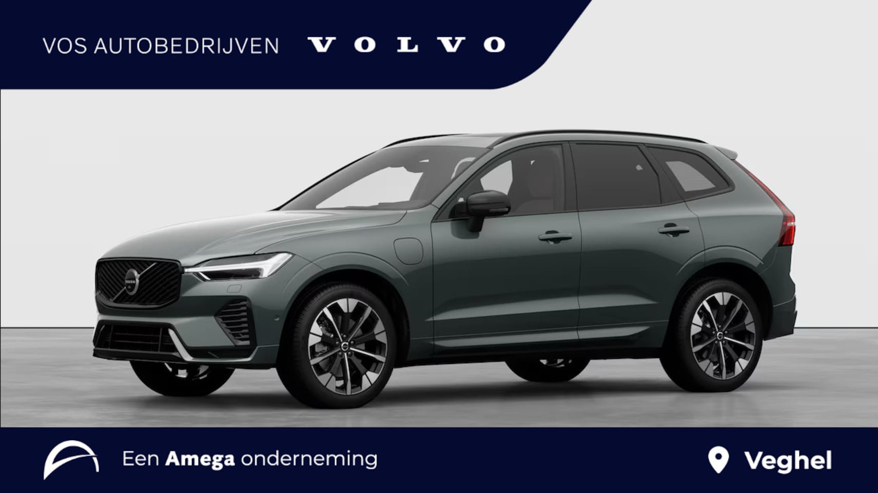 Volvo XC60 - T6 Plug-in hybrid AWD Ultra Dark | 21" 5-V Spoke Black Diamond | Luchtvering | Extra getin - AutoWereld.nl