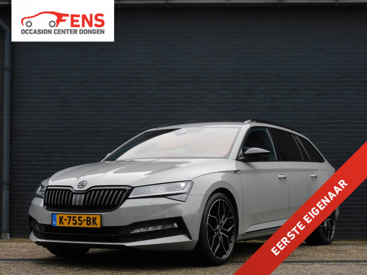 Skoda Superb Combi - 1.5 TSI ACT Sportline Business TOPSTAAT! 1e EIGENAAR! CARPLAY/ANDROID! LEER! STUURVERWARMI - AutoWereld.nl