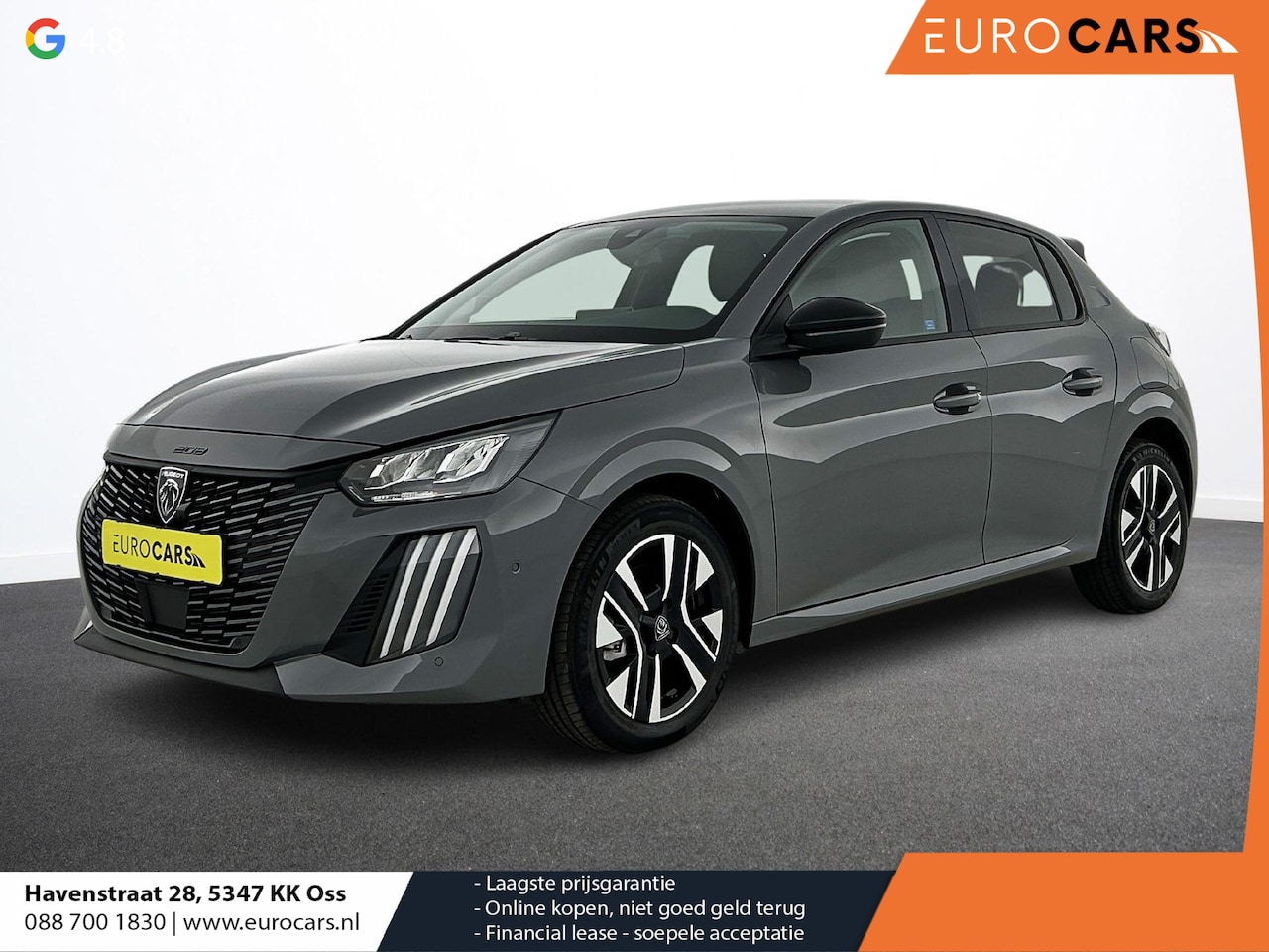 Peugeot 208 - 1.2 Hybrid 100PK Automaat Allure | Navigatie Apple Carplay/Android Auto Airco Camera Parke - AutoWereld.nl