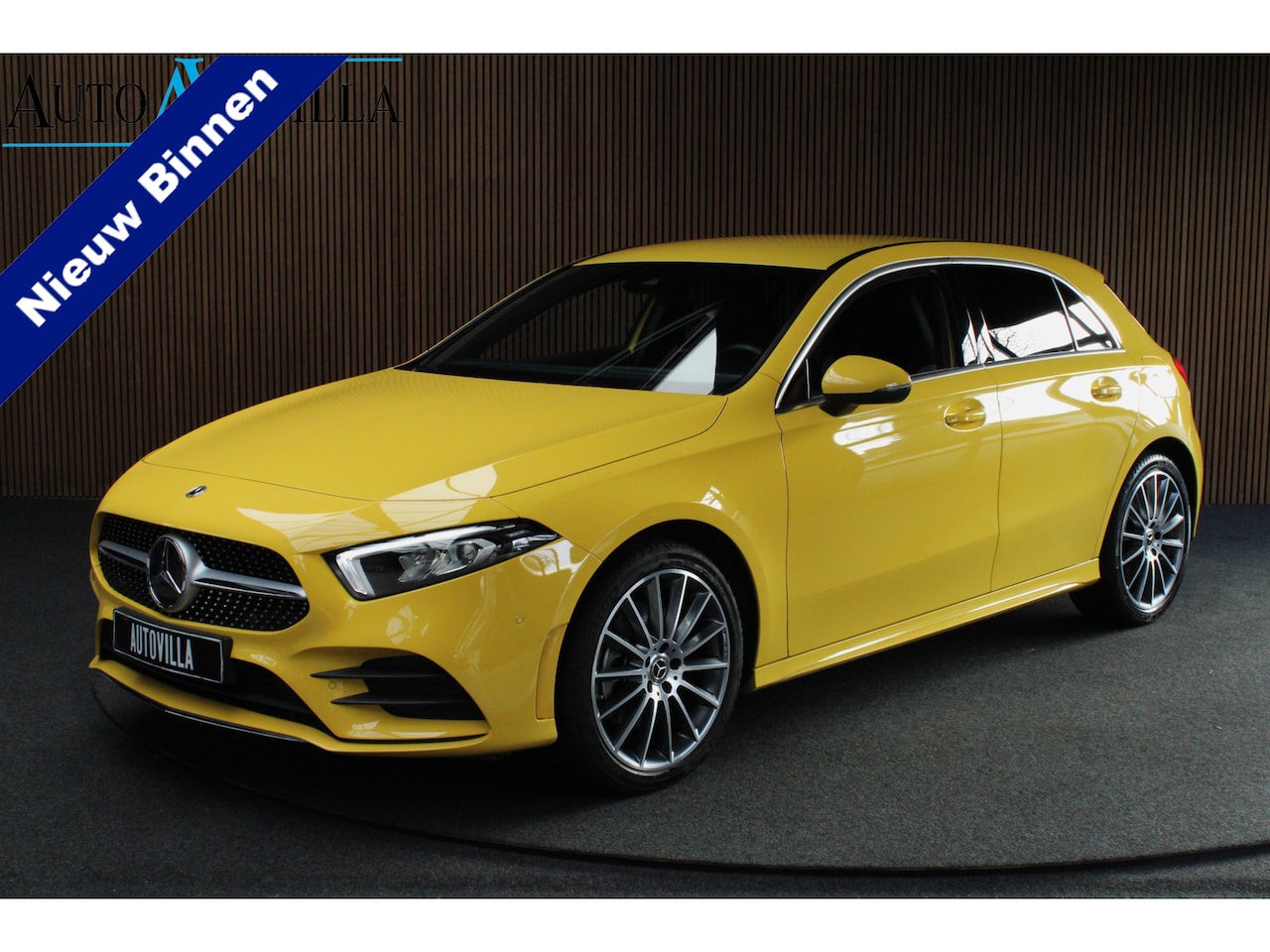 Mercedes-Benz A-klasse - 250e AMG Line Leer Navi PTS LM velgen EQ BTW auto! - AutoWereld.nl