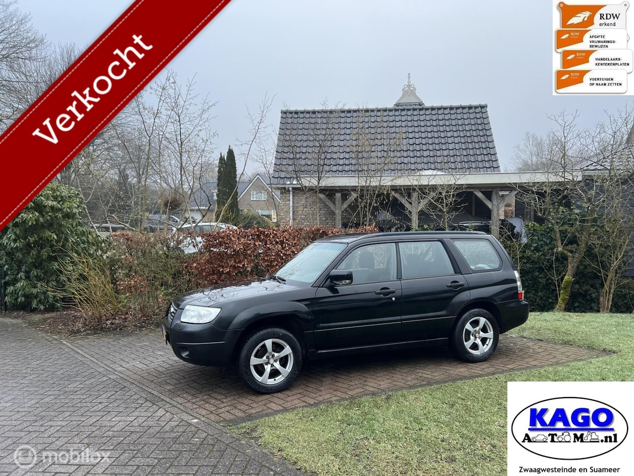 Subaru Forester - 2.0 X 4x4 Comfort Edition bj 2007 1e eig! - AutoWereld.nl