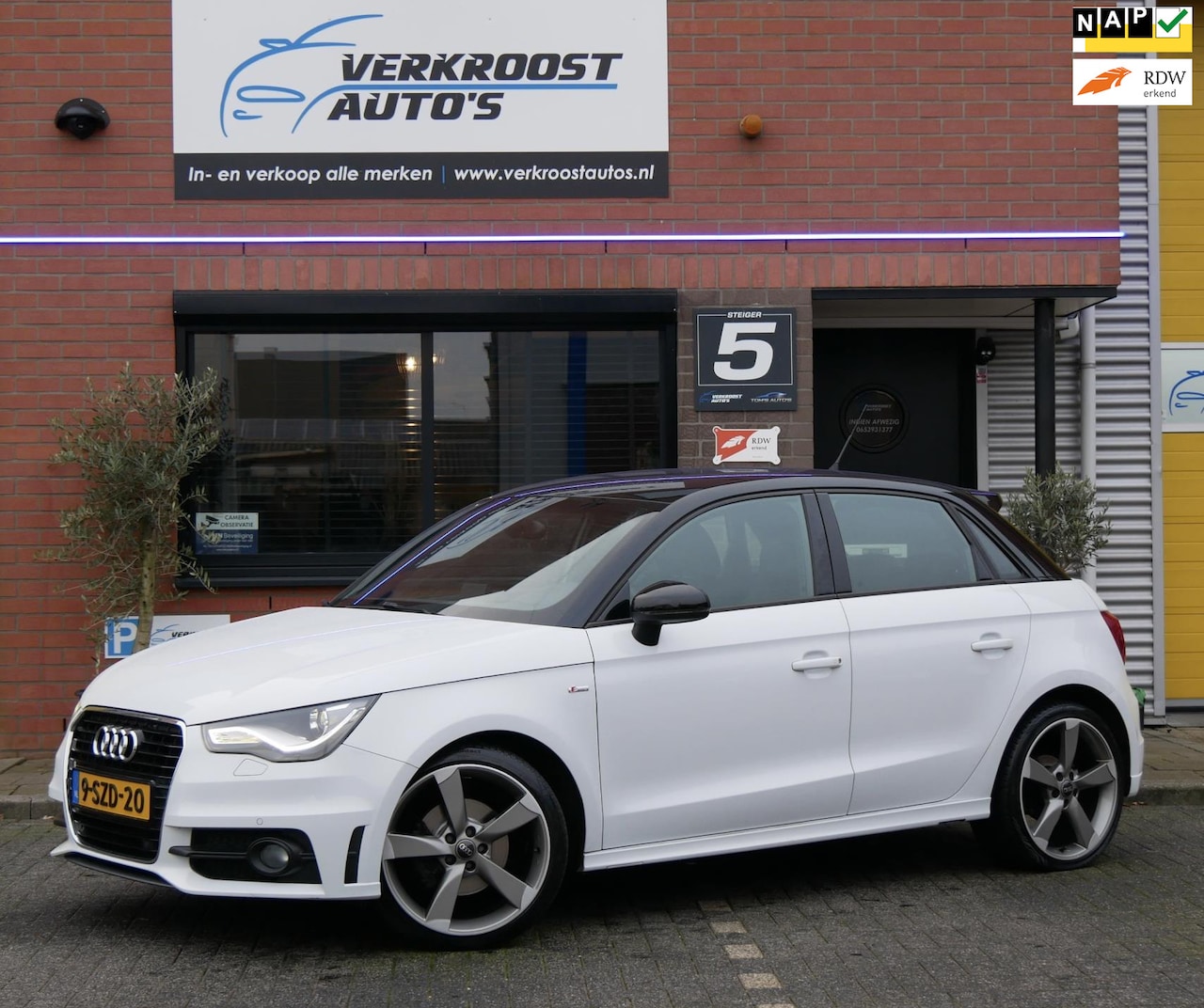 Audi A1 Sportback - 1.4 TFSI CoD 109g. Pro Line S-line automaat.org 83000 km - AutoWereld.nl