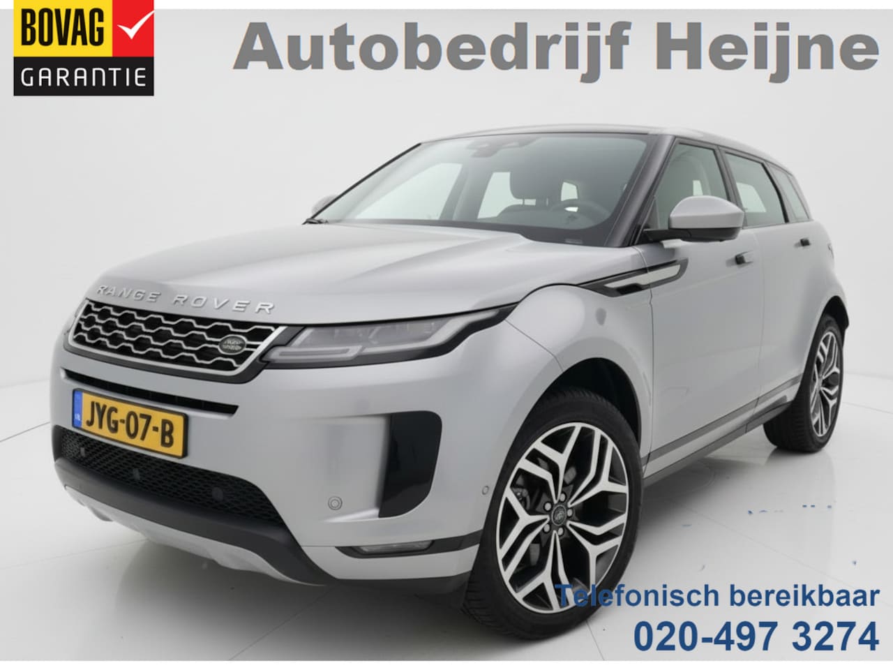 Land Rover Range Rover Evoque - 1.5 P300e HYBRID AWD Nolita Edition LEDER/CARPLAY/PANORAMADAK - AutoWereld.nl