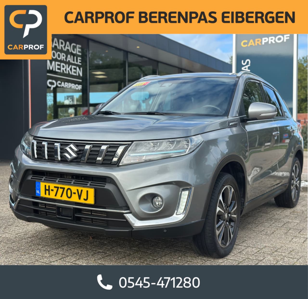 Suzuki Vitara - 1.4 Boosterjet Smart Hybrid Style '' Camera - Infotaimentsystem - Trekhaak '' - AutoWereld.nl