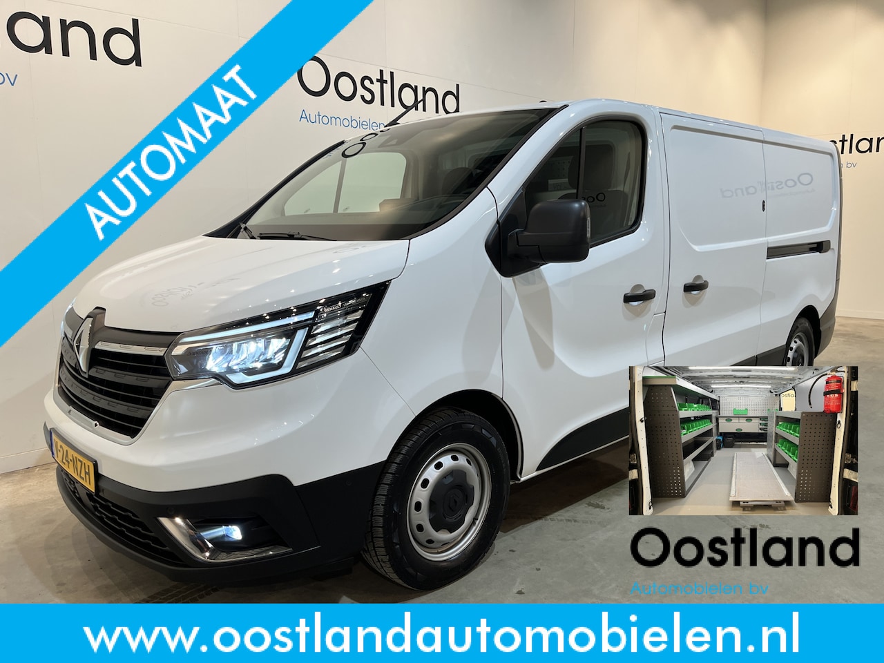 Renault Trafic - 2.0 150 PK L2H1 Advance Automaat Servicebus / Inrichting / Euro 6 / Airco / Schuifdeur L + - AutoWereld.nl