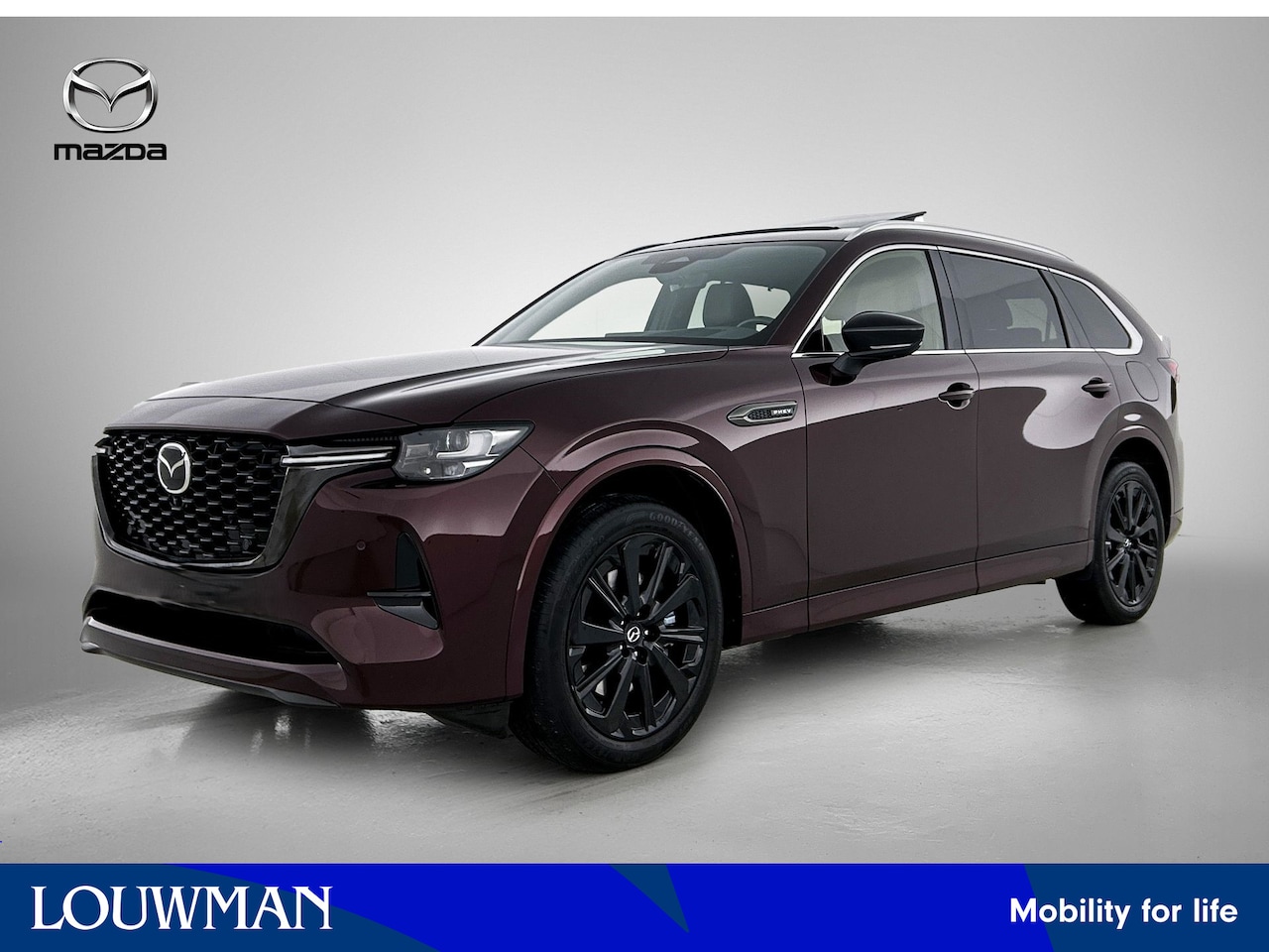 Mazda CX-80 - 2.5 e-SkyActiv PHEV Homura Plus | 7-Persoons | Ook Leverbaar in Jet Black | - AutoWereld.nl