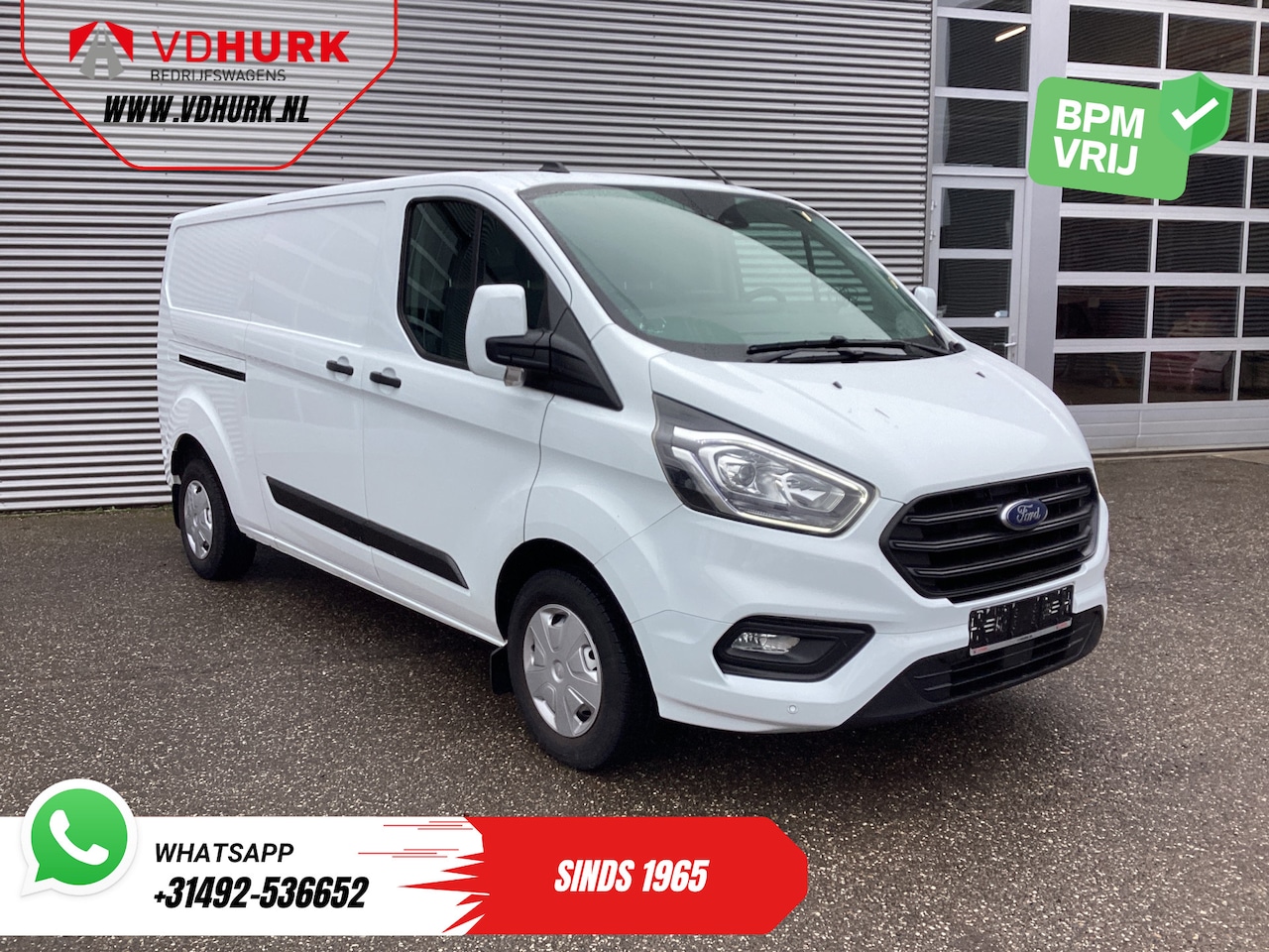 Ford Transit Custom - 2.0 TDCI L2 Carplay/ Stoelverw./ Navi/ Airco/ Camera/ Cruise/ PDC/ DAB - AutoWereld.nl