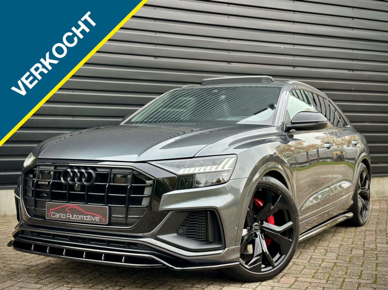 Audi Q8 - 60 TFSI e Quattro Competition S-LINE PANO|HUD|360|RS STOEL|B&O|S - AutoWereld.nl