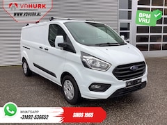 Ford Transit Custom - 2.0 TDCI 130 pk Aut. L2 Carplay/ Stoelverw./ Navi/ Airco/ Cruise/ PDC/ DAB/ Trekhaak